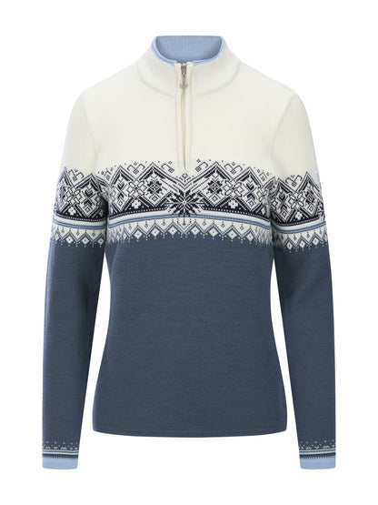 Dale of Norway Moritz Women's Sweater Steel Off White Navy