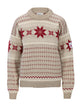 Sand mel. Offwhite Red