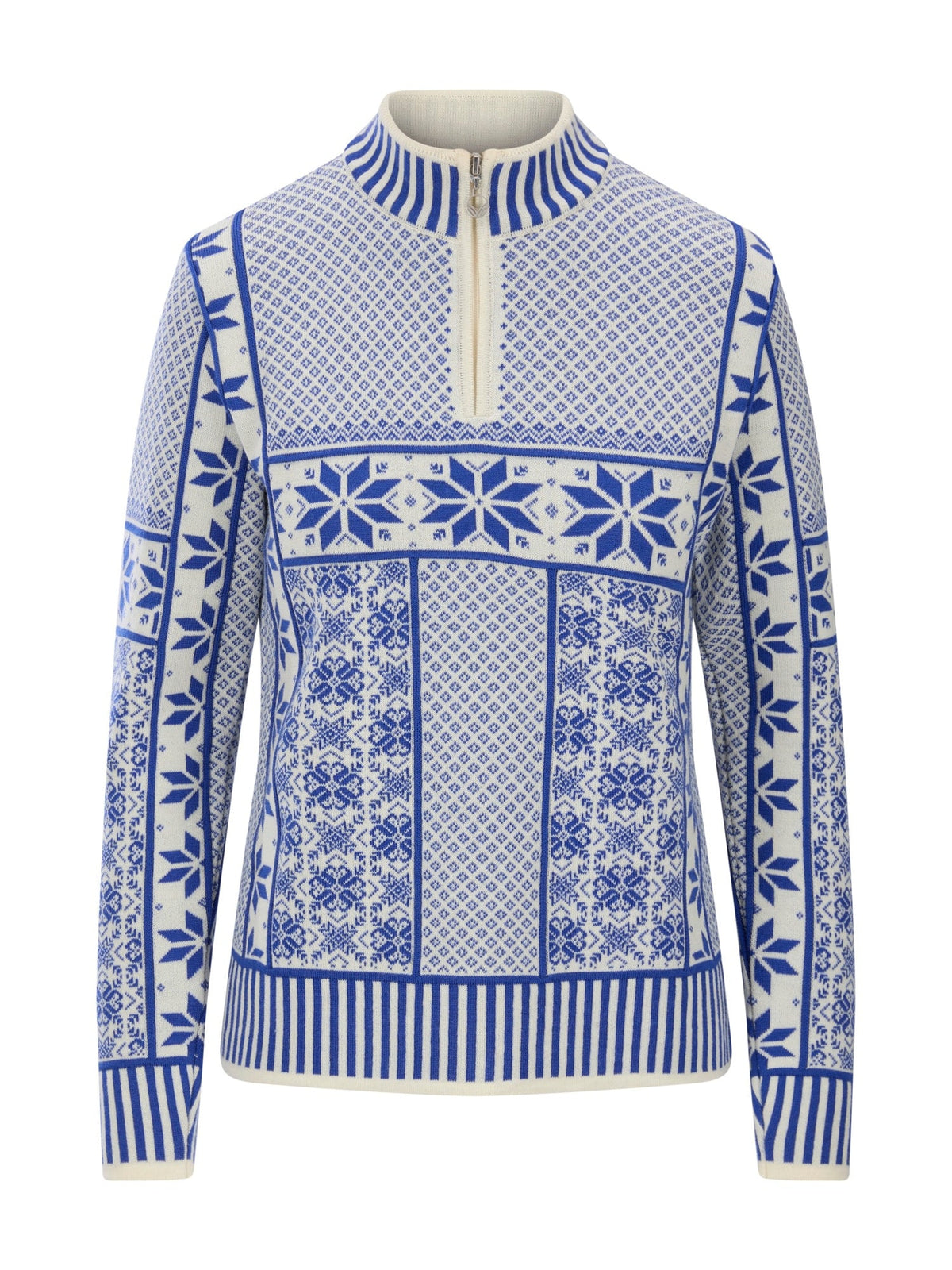 Dale of Norway Vardåsen Feminine Sweater Offwhite Ultramarine