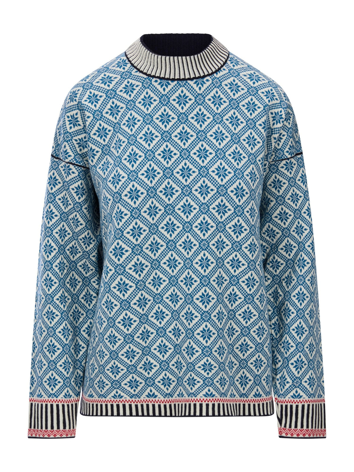 Dale of Norway Langøy Fem Sweater Arctic Blue Offwhite