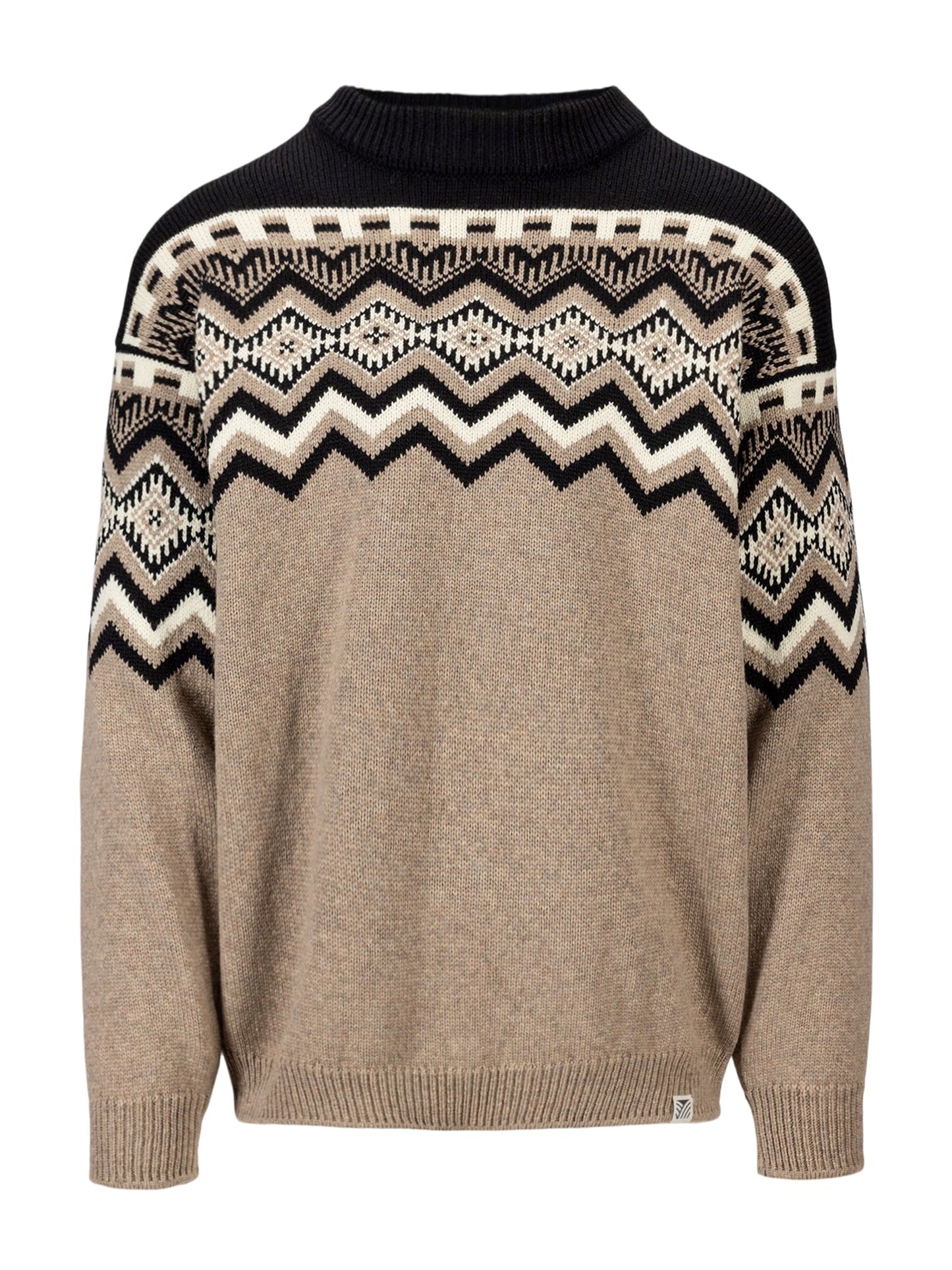 Dale of Norway Randaberg Sweater Maculine Brown Black Offwhite