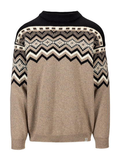 Dale of Norway Randaberg Sweater Maculine Brown Black Offwhite