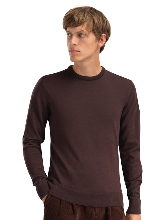 Dale of Norway Magnus Masc Sweater Aubergine