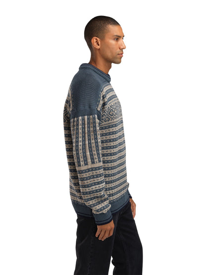 Dale of Norway Ramberg Masc  Sweater Steel Marine Montainstone Sand