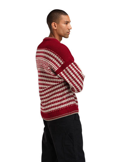 Dale of Norway Ramberg Masc  Sweater Redrose Mountainstone Sand mel