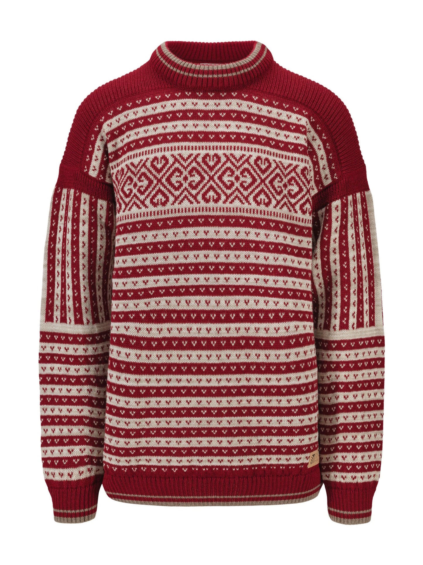 Dale of Norway Ramberg Masc  Sweater Redrose Mountainstone Sand mel