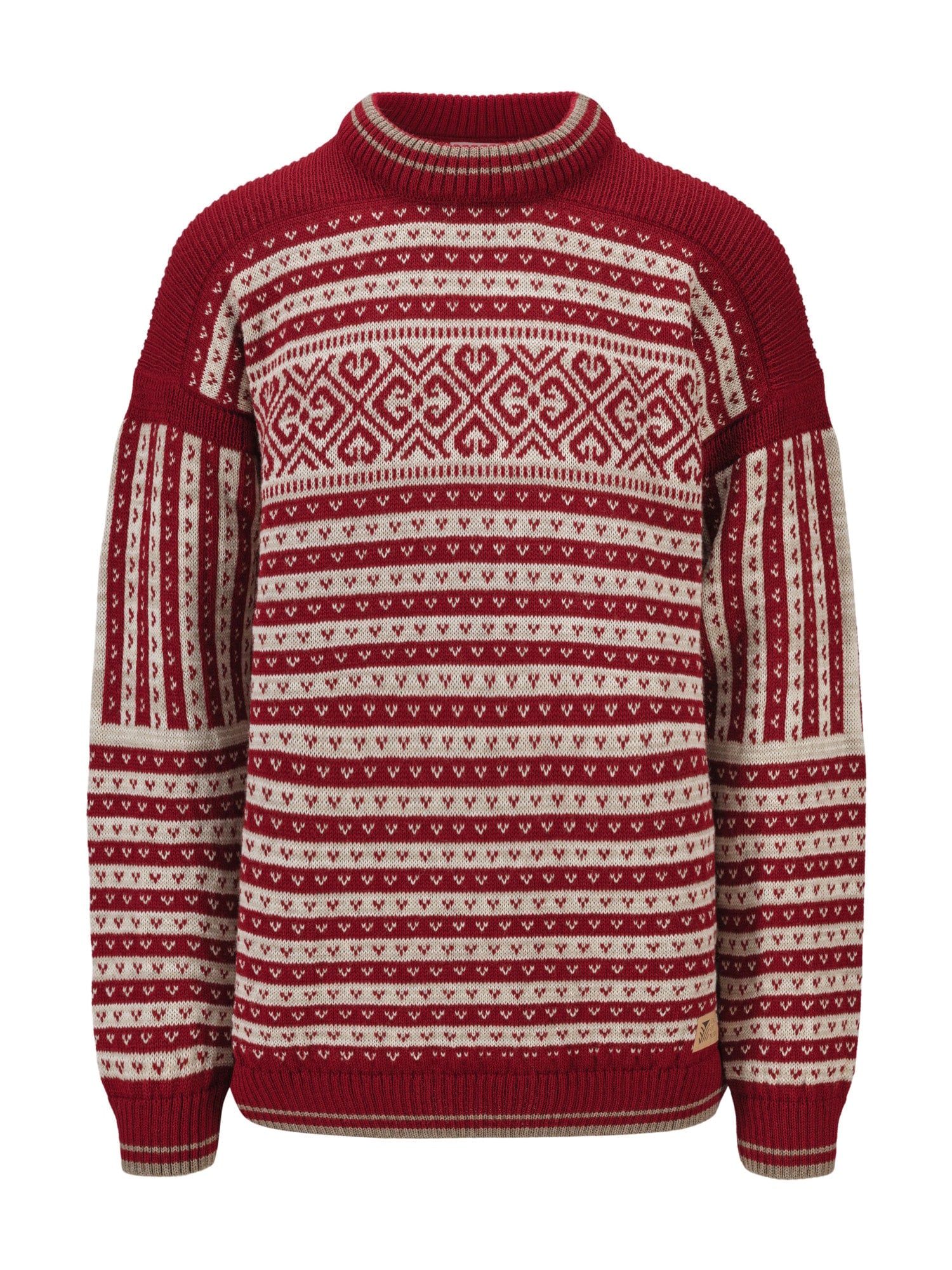 Dale of Norway Ramberg Masc  Sweater Redrose Mountainstone Sand mel