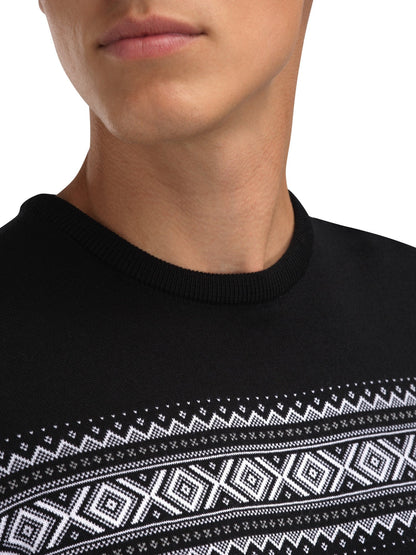 Dale of Norway Sverre Masc Sweater Black white grey