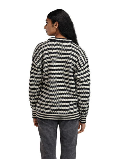 Dale of Norway Skipsleia Unisex Sweater Black Offwhite
