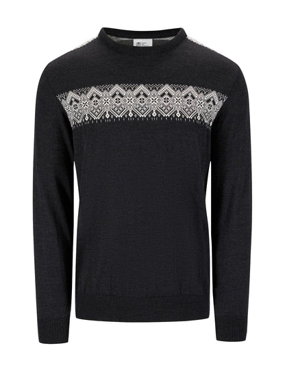 Dale of Norway Stenberg Masculine Sweater Dark Charcoal Offwhite