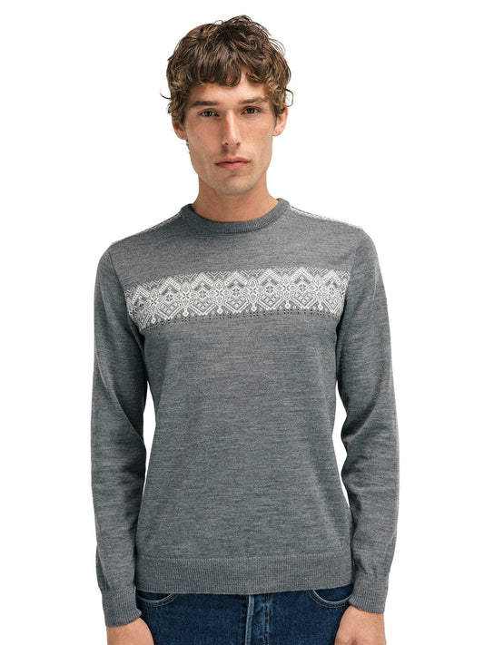 Dale of Norway Stenberg Masculine Sweater Smoke Offwhite Charcoal