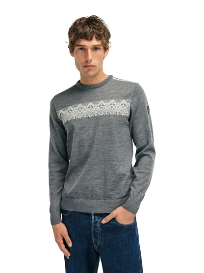 Dale of Norway Stenberg Masculine Sweater Smoke Offwhite Charcoal