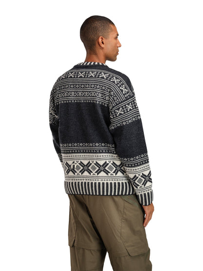 Dale of Norway Torridal Masc Sweater Darkcharcoal Offwhite