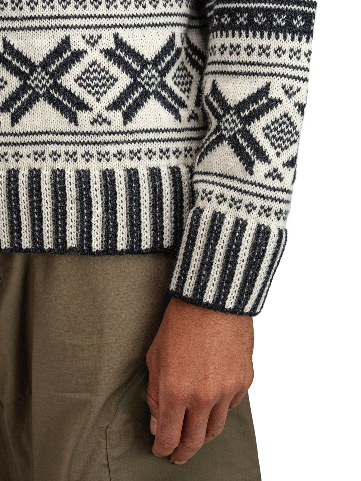 Dale of Norway Torridal Masc Sweater Darkcharcoal Offwhite