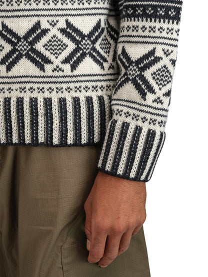 Dale of Norway Torridal Masc Sweater Darkcharcoal Offwhite