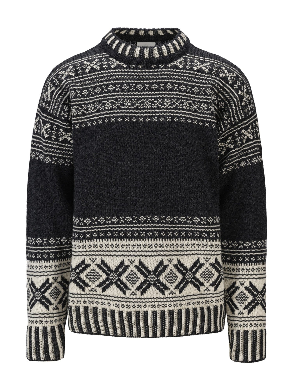 Dale of Norway Torridal Masc Sweater Darkcharcoal Offwhite