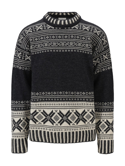 Dale of Norway Torridal Masc Sweater Darkcharcoal Offwhite