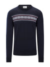 Dark Navy white raspberry