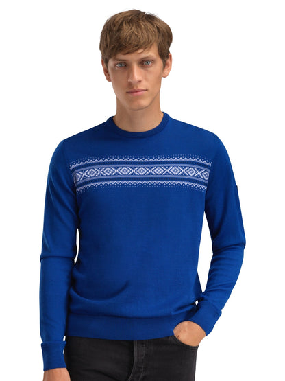 Dale of Norway Sverre Masc Sweater Ultramarine white navy