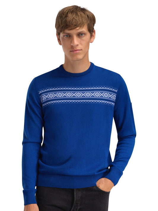 Dale of Norway Sverre Masc Sweater Ultramarine white navy