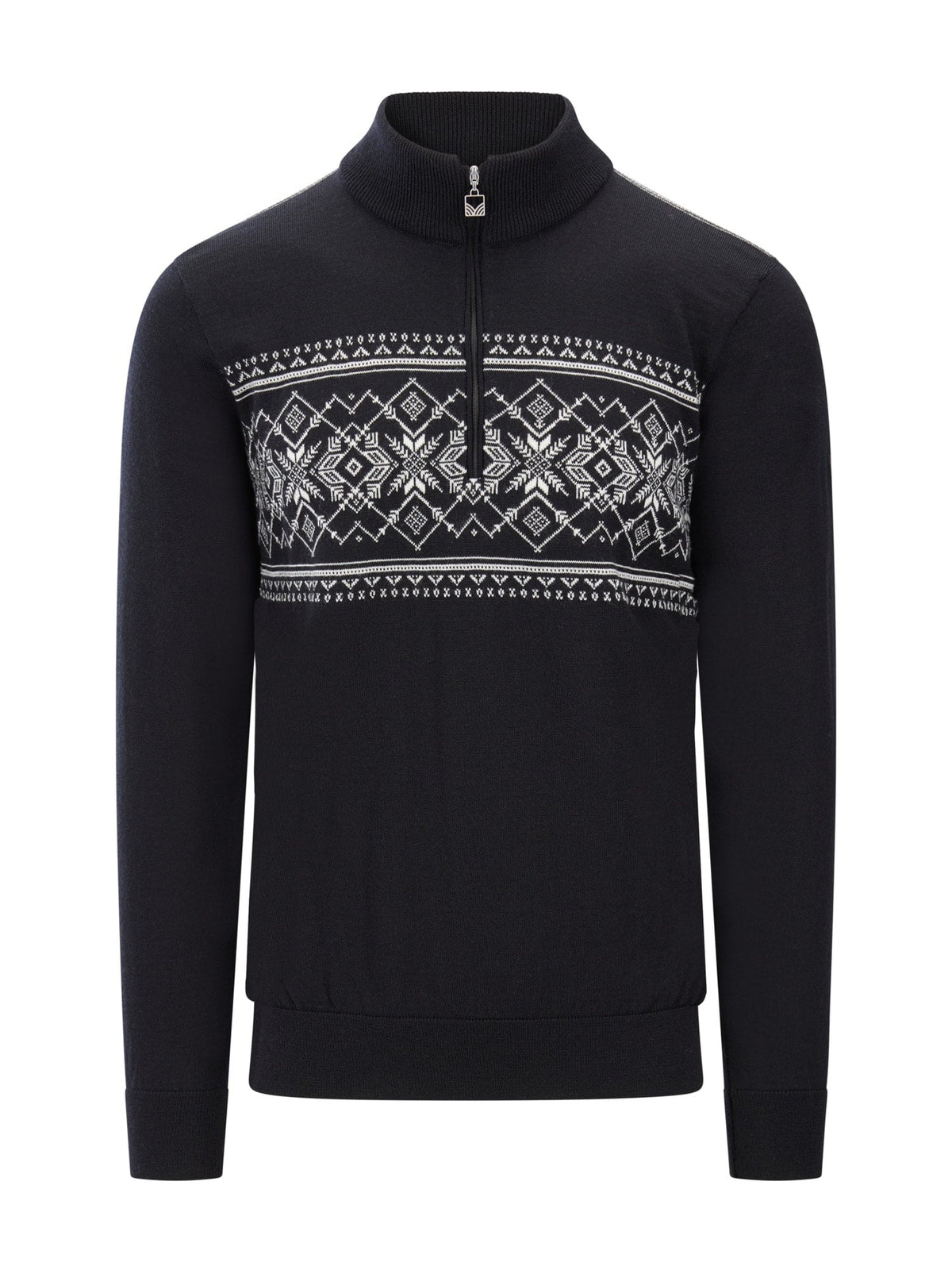 Dale of Norway Liaset Men's Sweater Black Offwhite