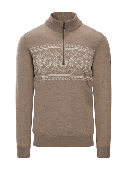 Dale of Norway Liaset Men's Sweater Mountainstone Off White