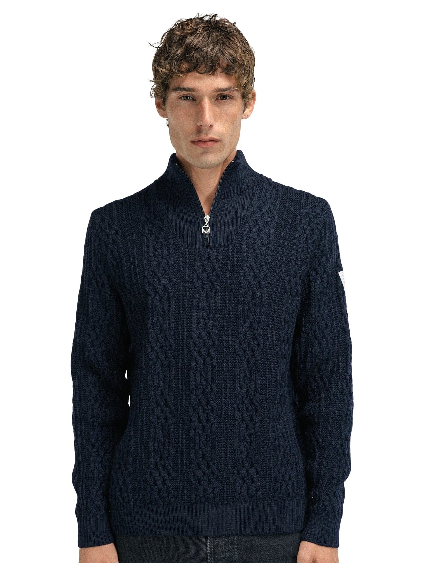 Dale of Norway Hoven Men’s Knit Sweater NAVY