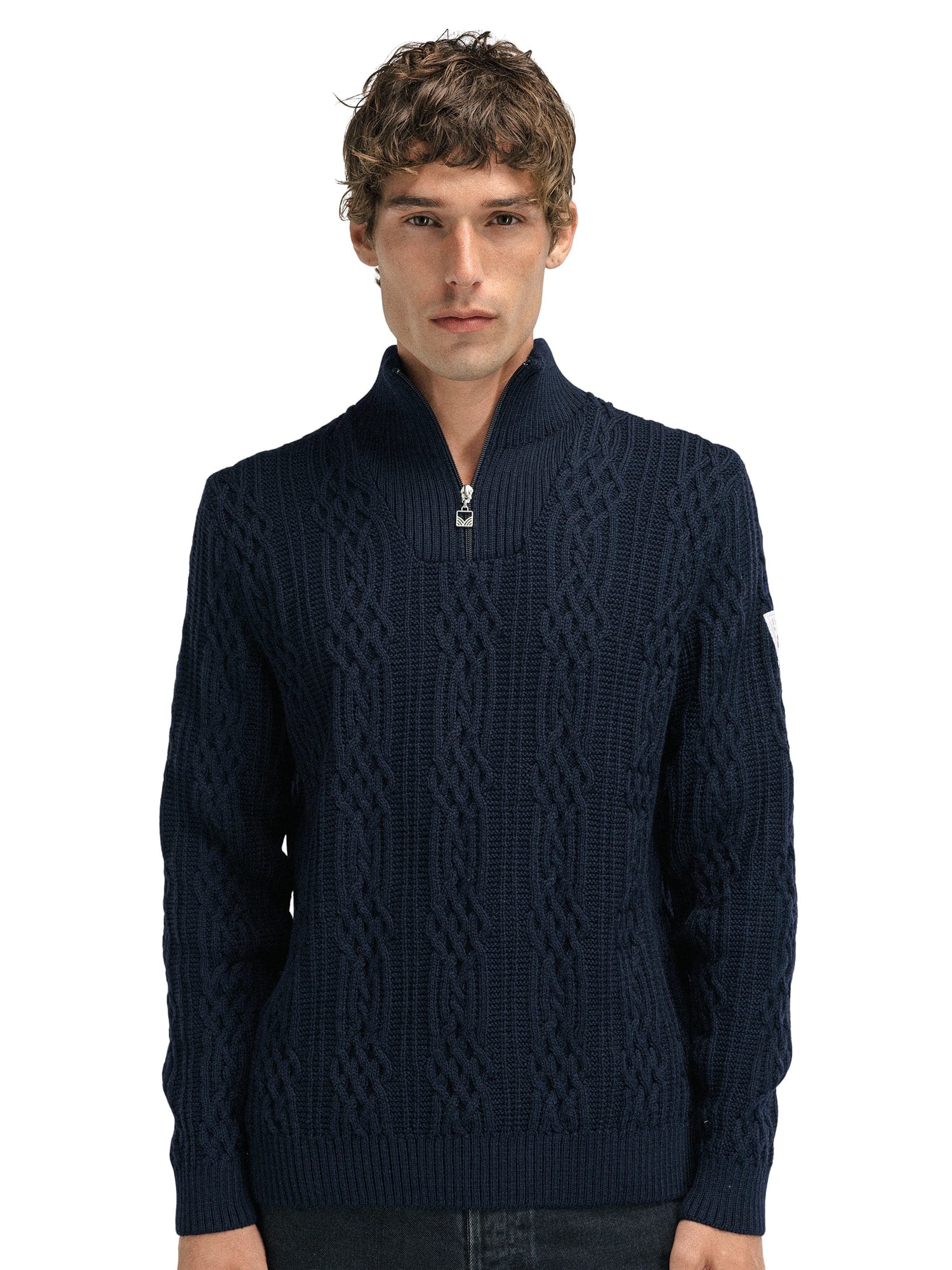 Dale of Norway Hoven Men’s Knit Sweater NAVY