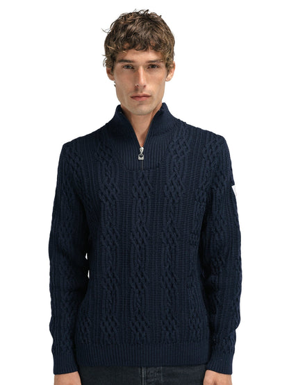 Dale of Norway Hoven Men’s Knit Sweater NAVY