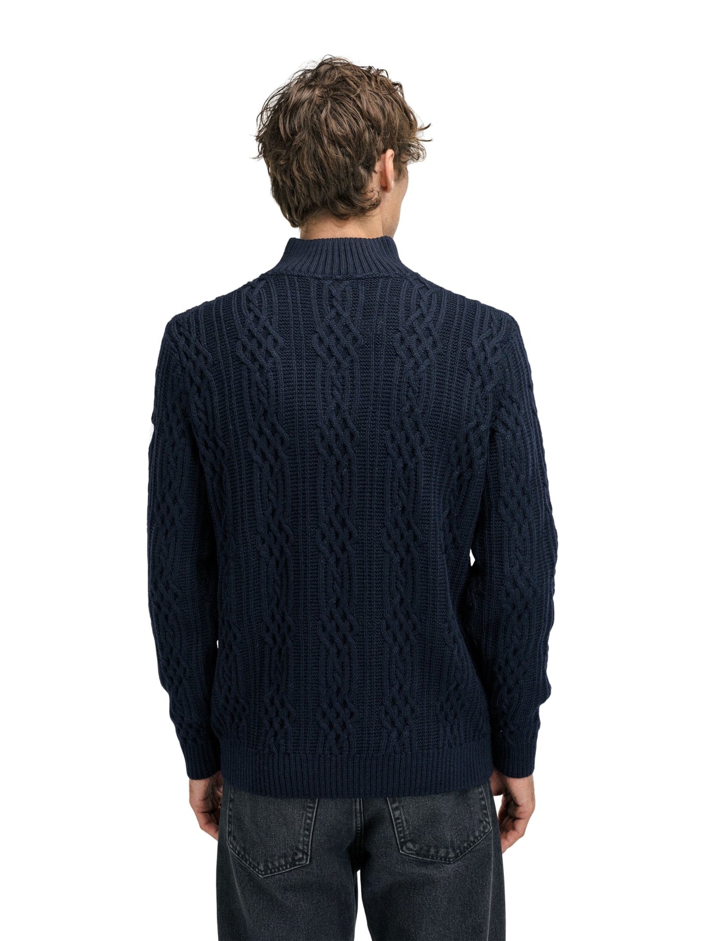 Dale of Norway Hoven Men’s Knit Sweater NAVY