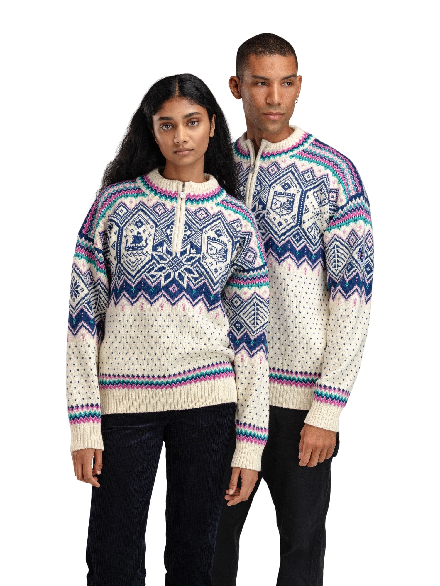 Dale of Norway VM Trondheim Masc. Sweater White