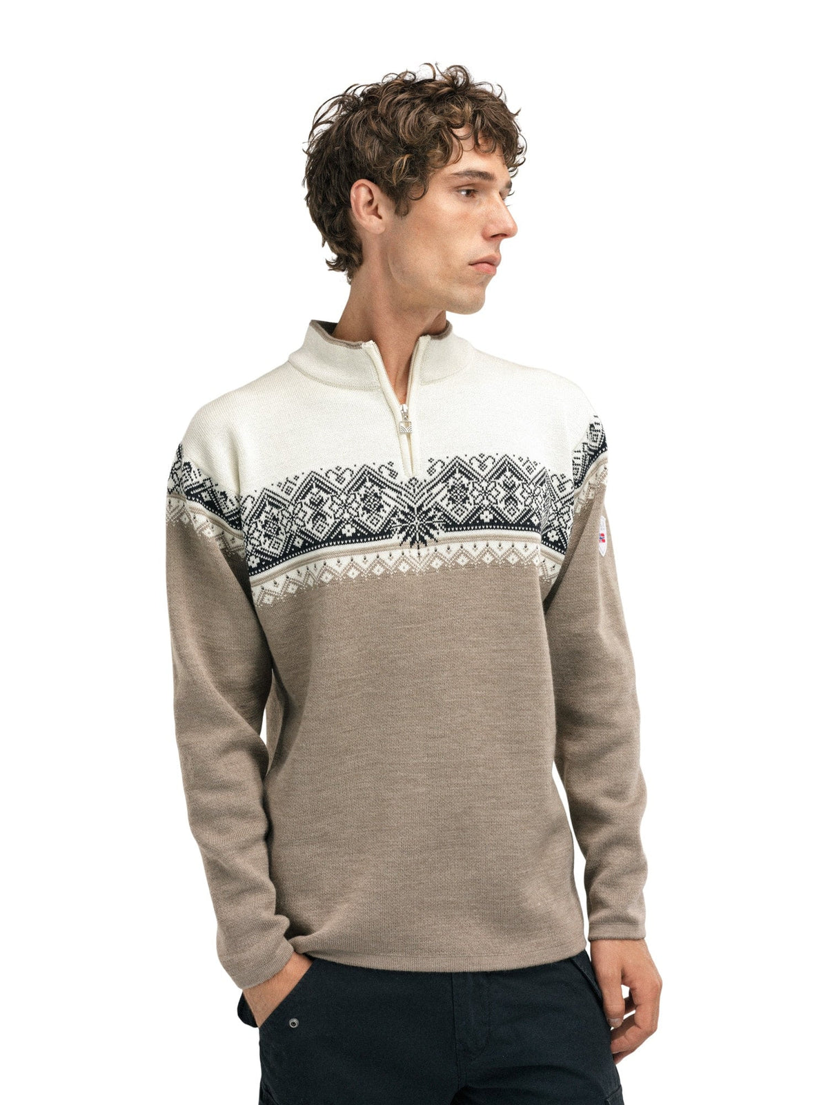 Dale of Norway Moritz Masc Sweater Brown
