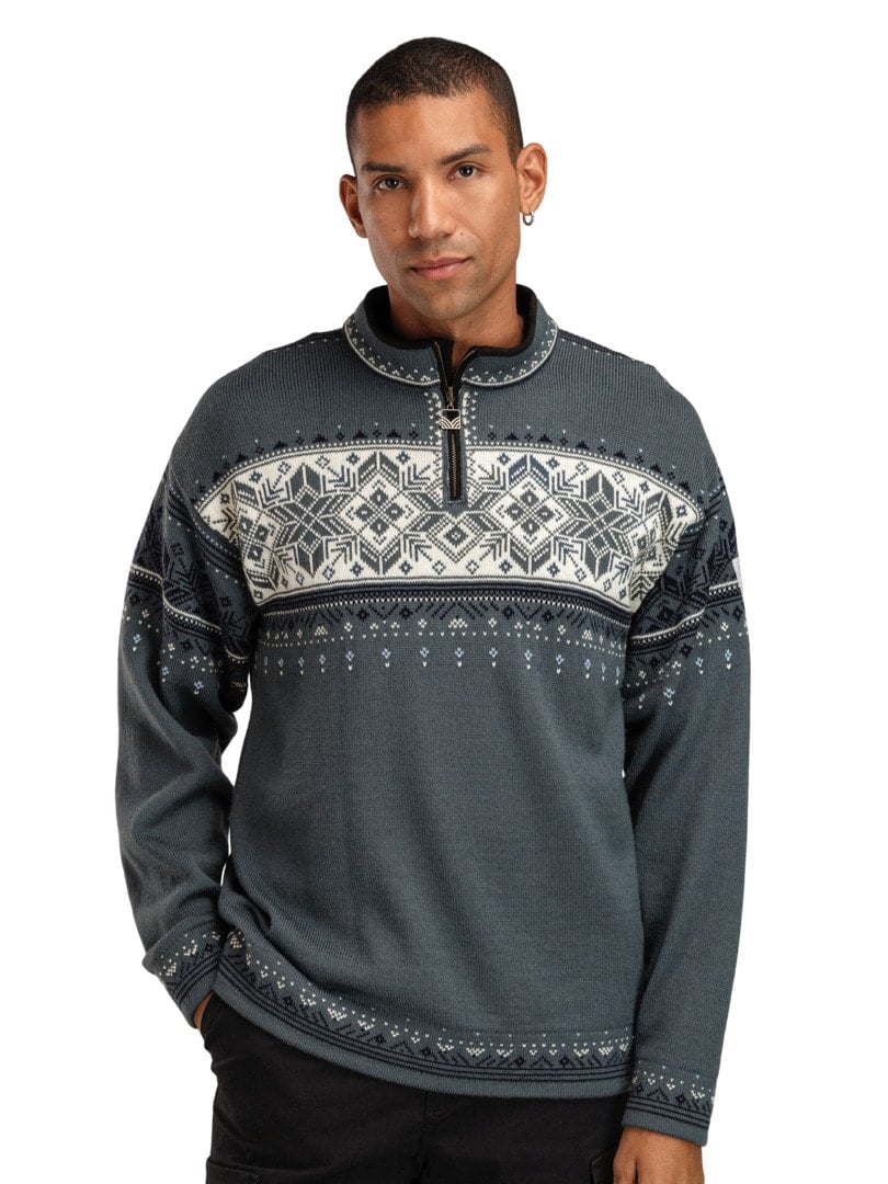 Dale of Norway Blyfjell Sweater Steel Offwhite Marine