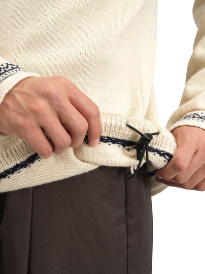 Dale of Norway Vail Masc Sweater Offwhite Smoke Midnightnavy