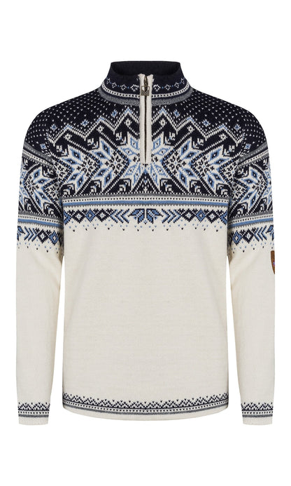 Dale of Norway Vail Masc Sweater Offwhite Smoke Midnightnavy