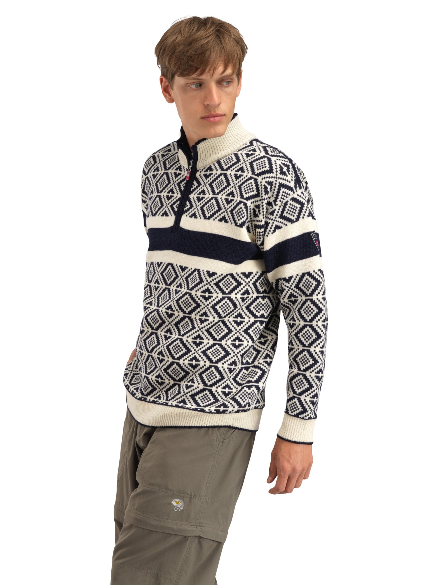Dale of Norway Team Norway Cortina Masc Sweater Navy Offwhite