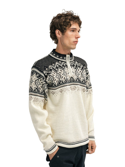 Dale of Norway Vail Masc Sweater Offwhite Coffee Sandstone