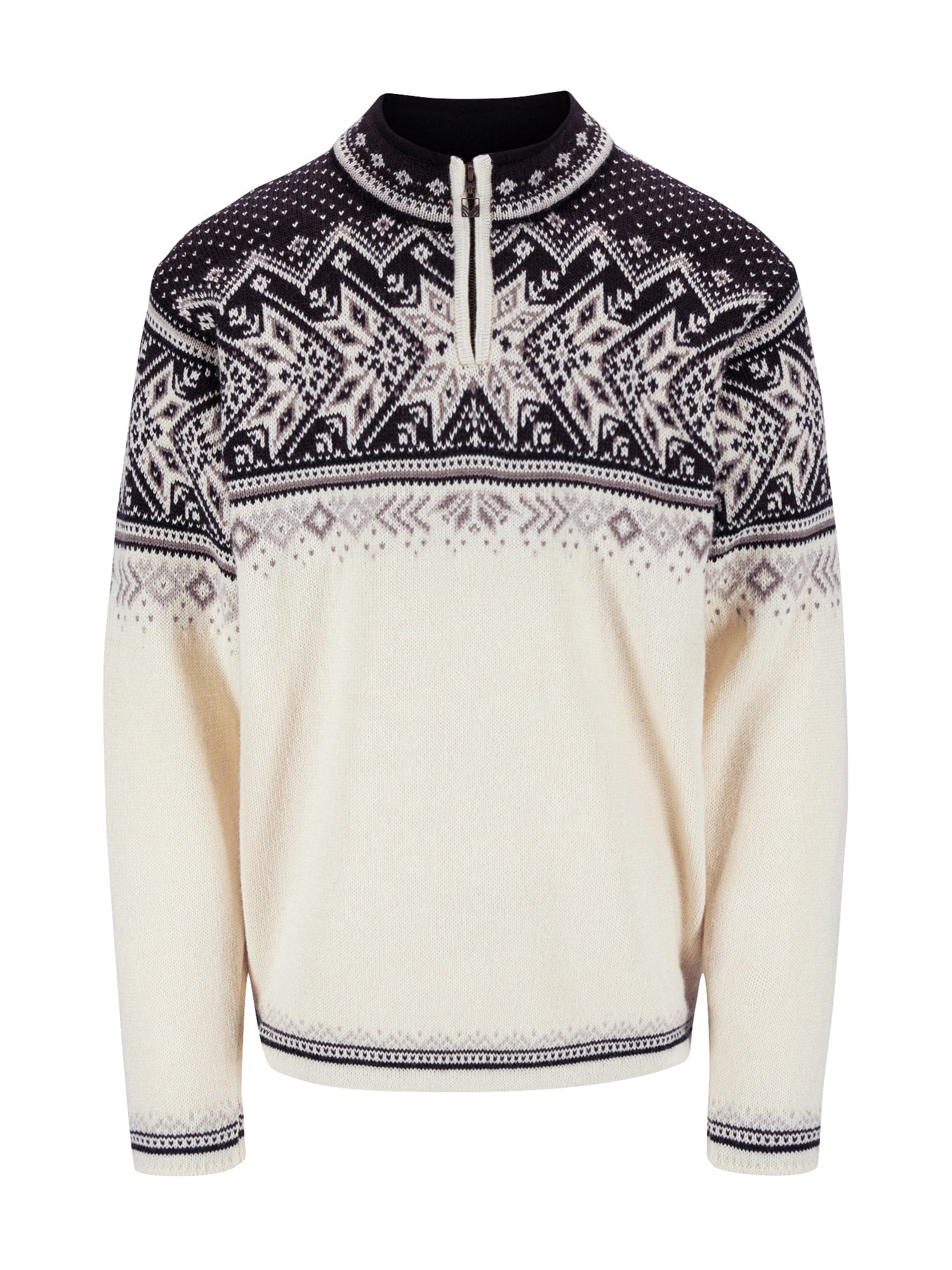 Dale of Norway Vail Masc Sweater Offwhite Coffee Sandstone