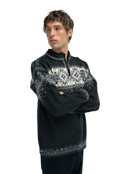 Dale of Norway Blyfjell Sweater Black smoke Offwhite Lgtcharco