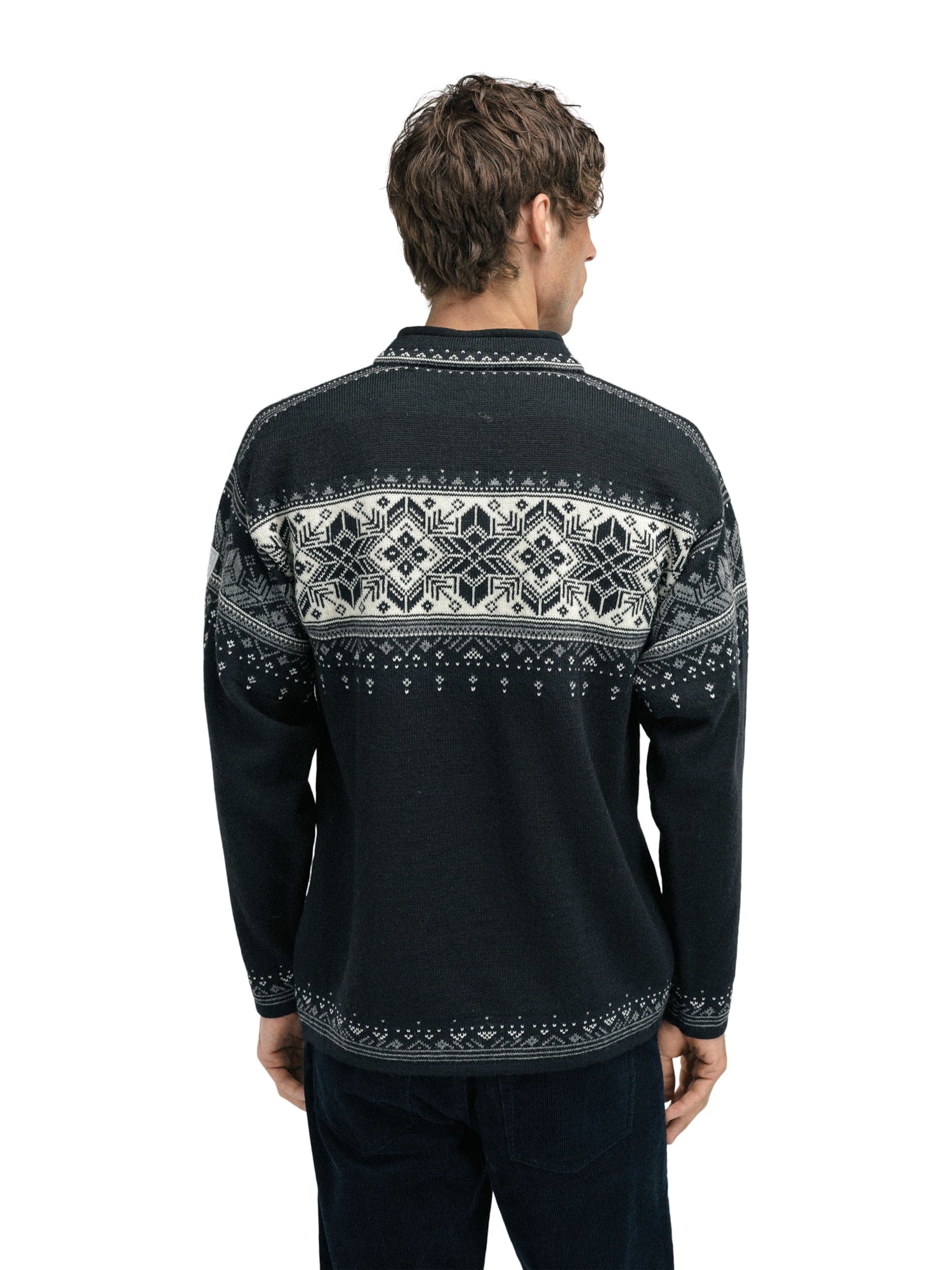 Dale of Norway Blyfjell Sweater Black smoke Offwhite Lgtcharco