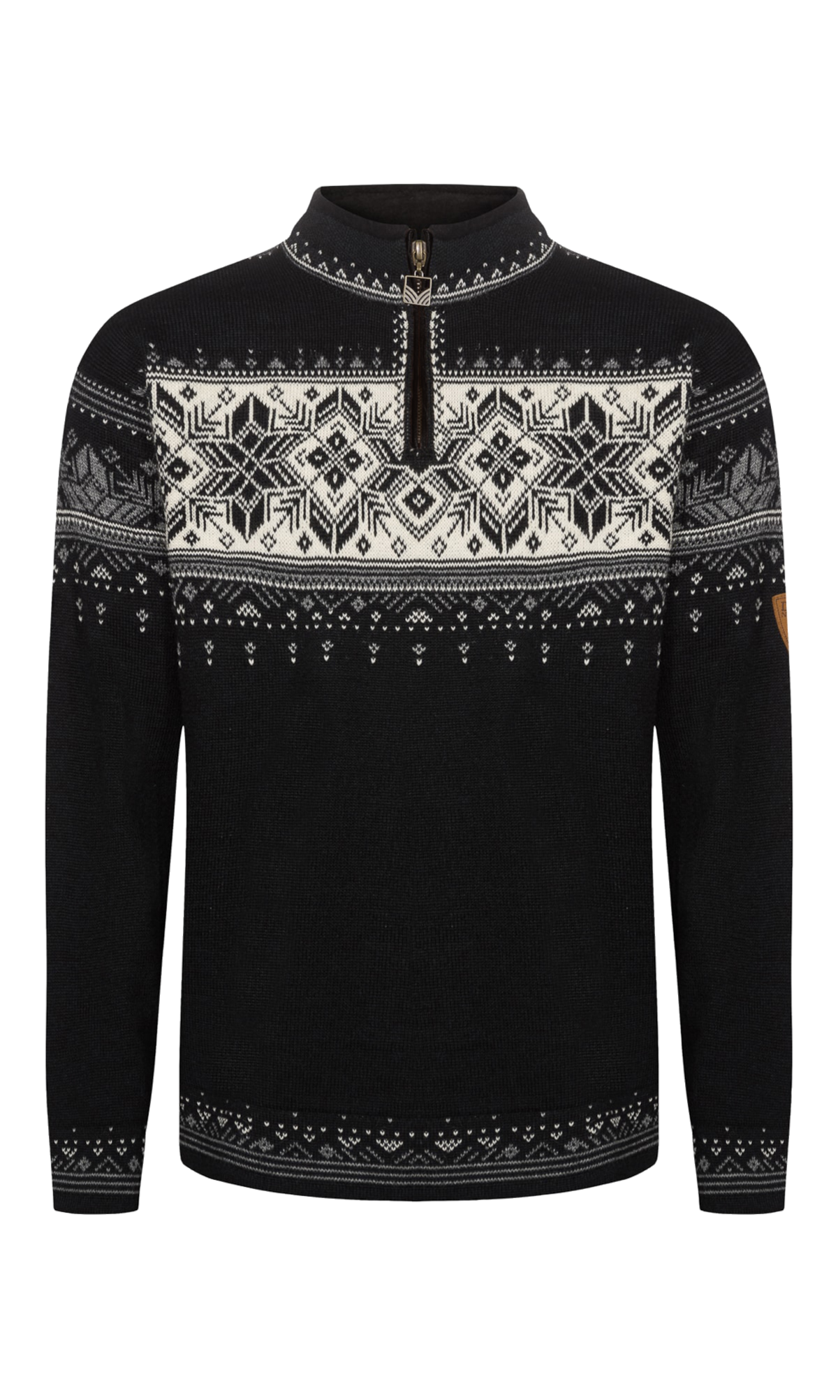 Dale of Norway Blyfjell Sweater Black smoke Offwhite Lgtcharco