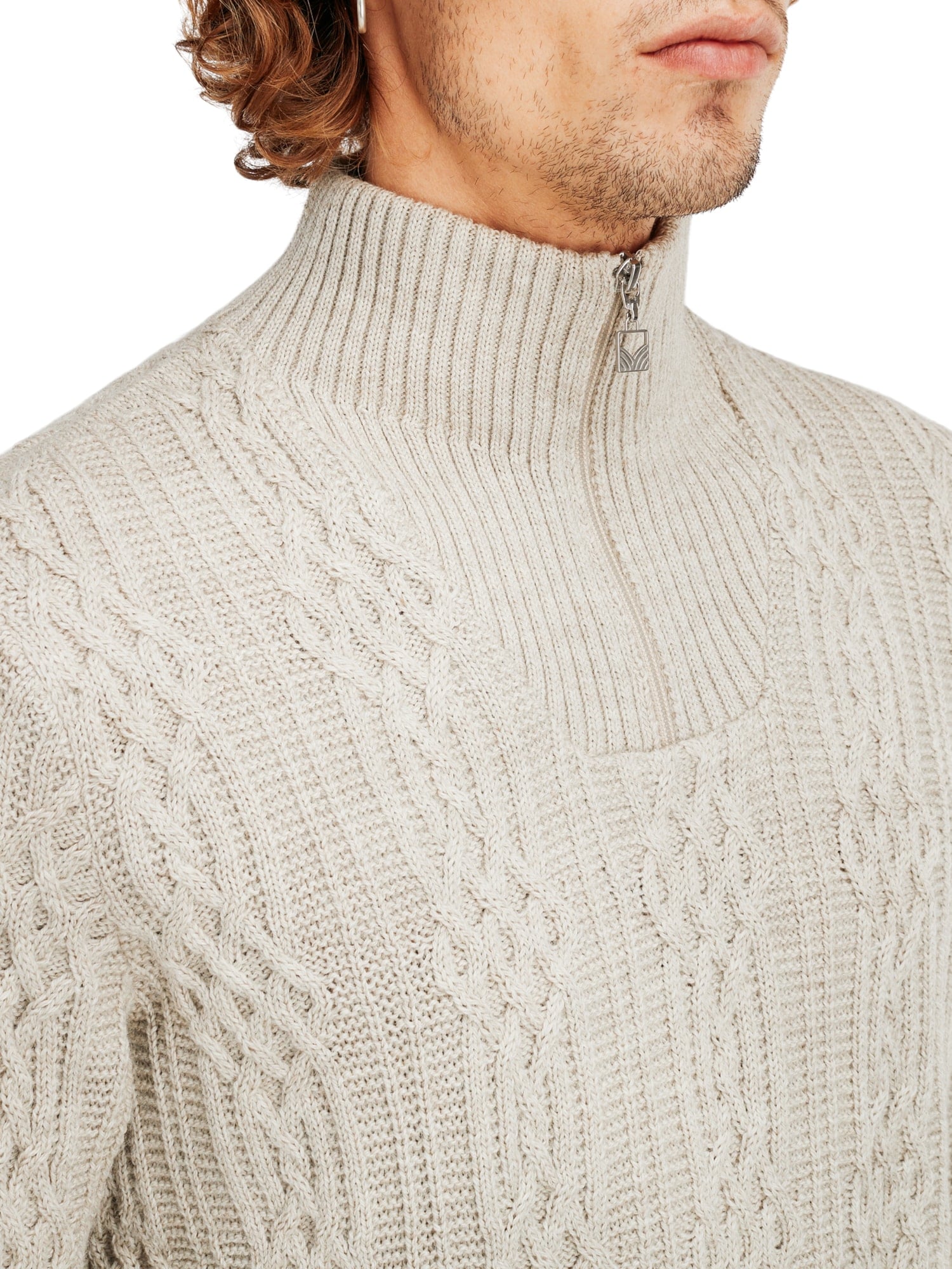 Dale of Norway Hoven Men’s Knit Sweater SAND