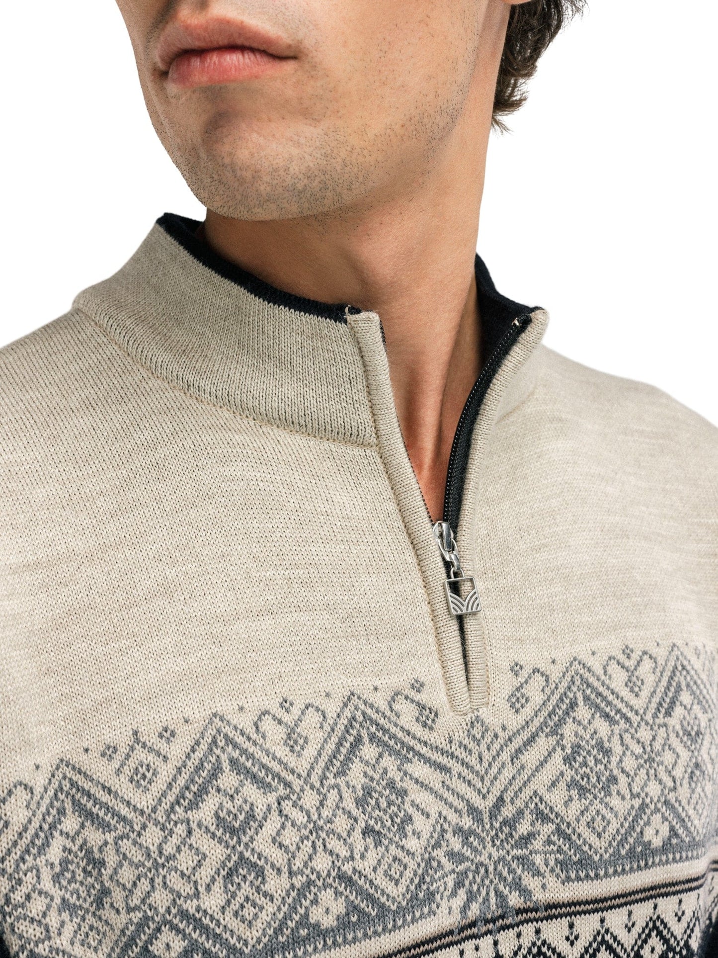 Dale of Norway Moritz Masc Sweater Black Sandstone