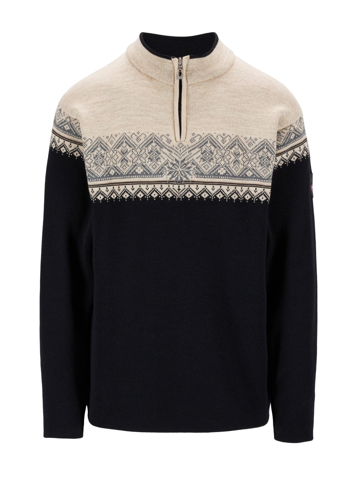 Dale of Norway Moritz Masc Sweater Black Sandstone