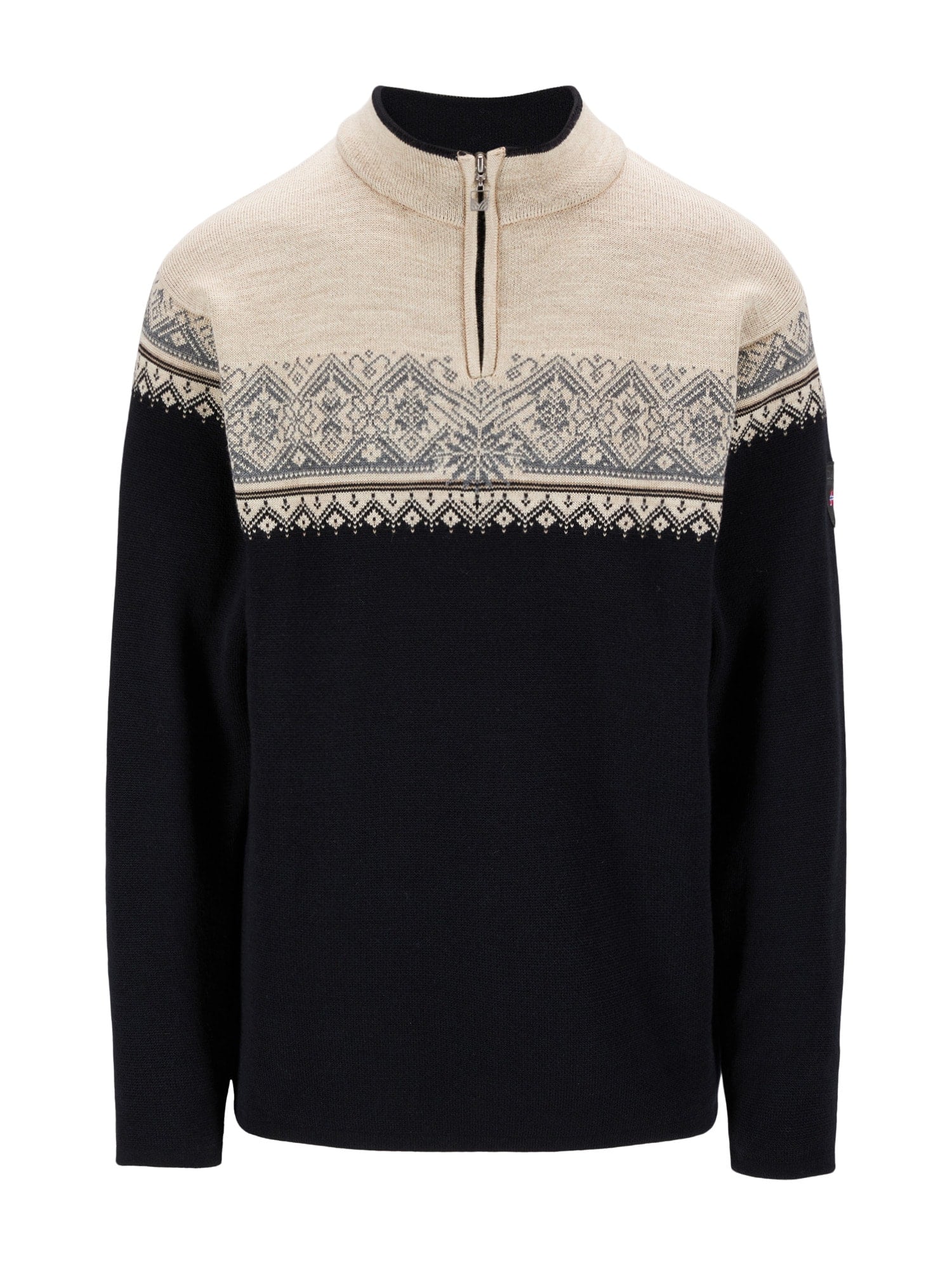 Dale of Norway Moritz Masc Sweater Black Sandstone