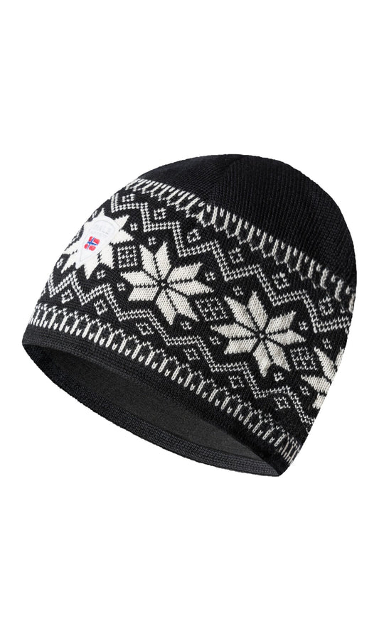 Dale of Norway Garmisch Hat - Merino Wool Black White